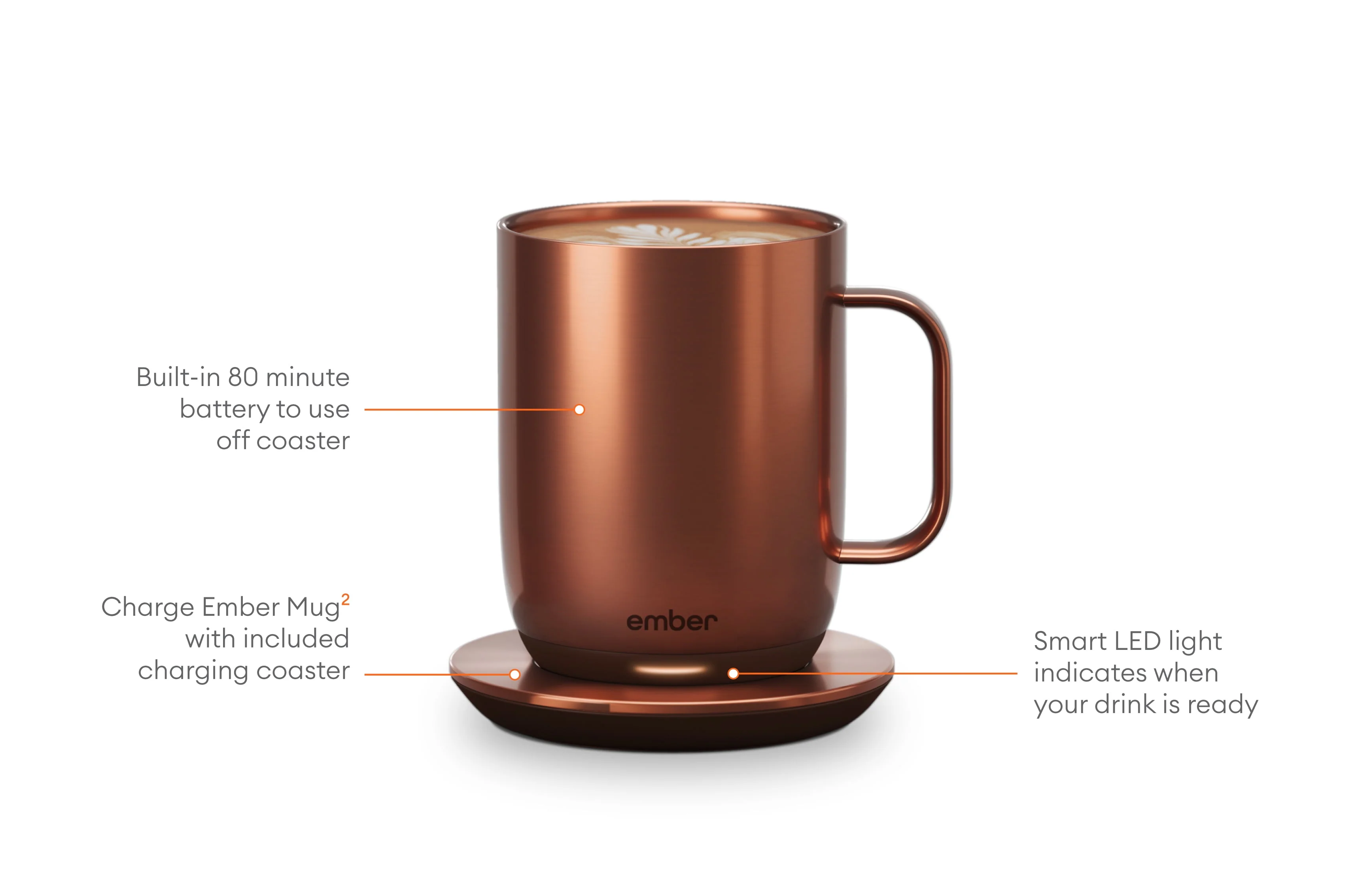 Ember Temperature Control Smart Mug 2, 14 oz, Black
