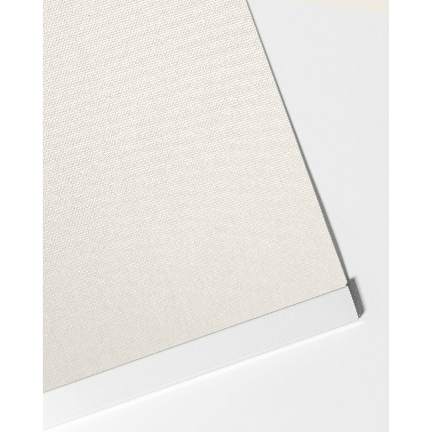Chicology Blackout Adjustable Sliding Panel Track Blind, Up to 86 inchw x 96 inchh, Movie Night Ivory