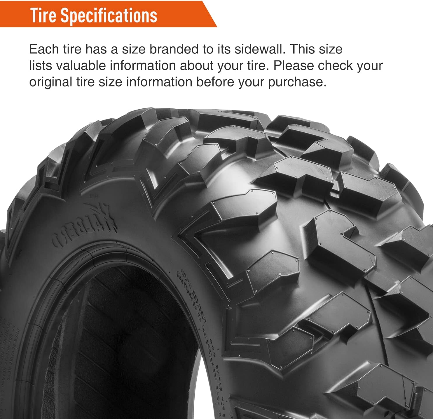 HALBERD ATV Tires, 26x9-12 & 26x11-12 6PR ATV Tires, 17mm All Terrain ATV UTV Off-Road Tires Compatible with Polaris ACE 500 Sportsman 330 450 Arctic Cat Alterra 400 Honda Pioneer 500 520(Set of 4)