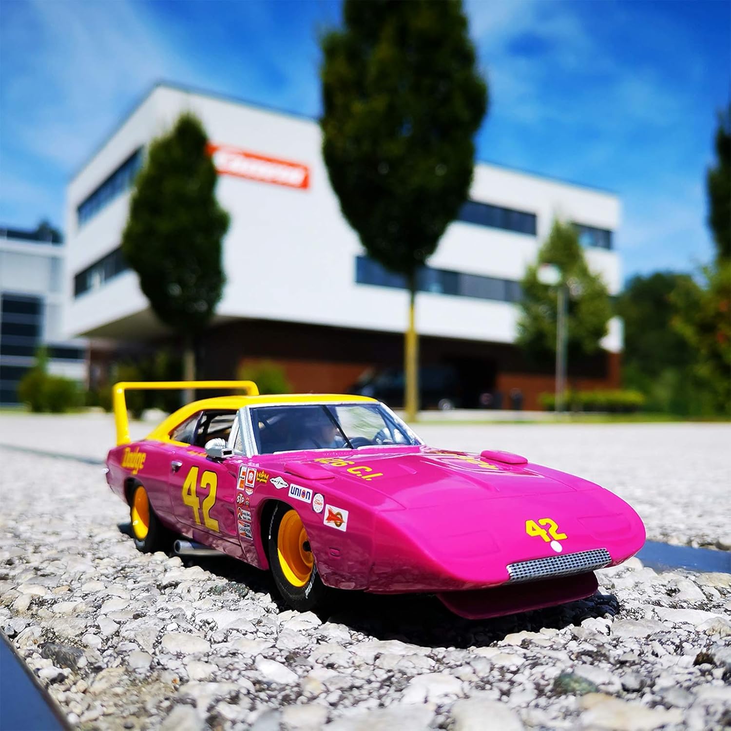 Carrera 30941 Dodge Charger Daytona No. 42 1:32 Scale Digital Slot Car Racing Vehicle for Carrera Digital Slot Car Race Tracks
