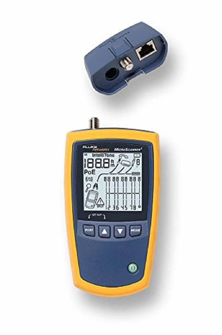 Fluke Networks MicroScanner2 Cable Verifier - Network tester MS2-100