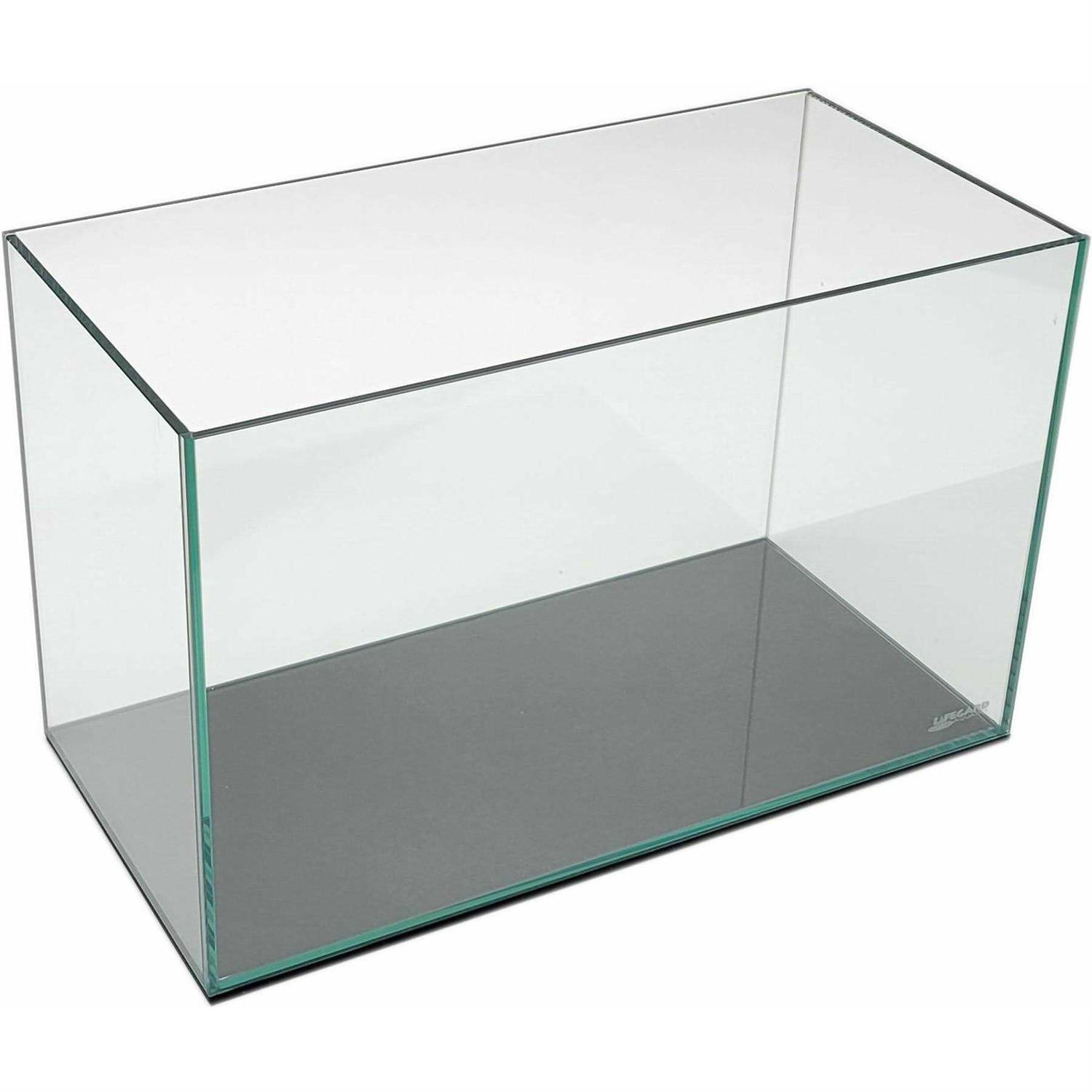 Lifegard Long Clear Glass Bookshelf Aquarium - Pet Supplies online store