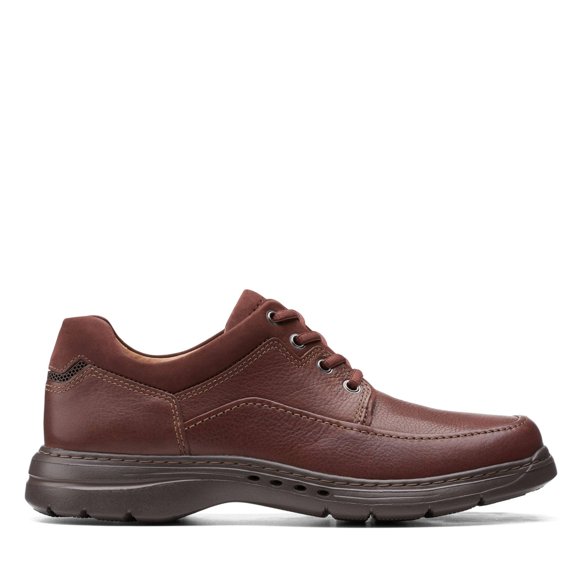 Clarks Men&s Un.Brawley Lace - Mahogany Leather