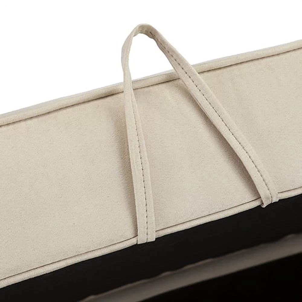 Longino Chaise Lounge w/ Storage, Khaki