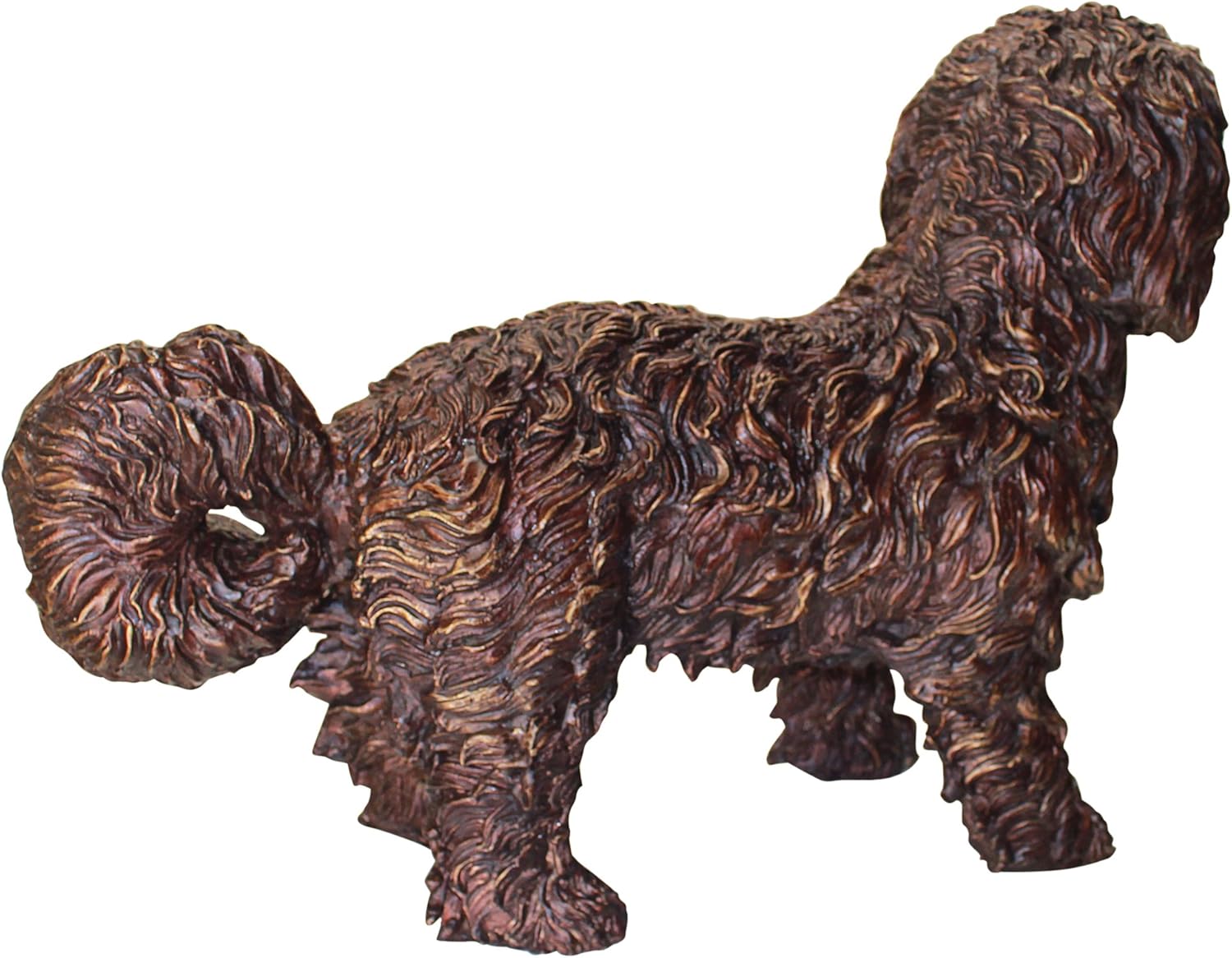 Design Toscano Rusty, the Dog Cast Bronze Garden Statue