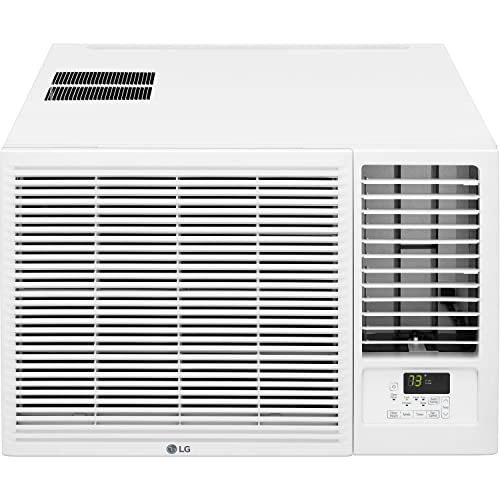 LG BTU Window Air Conditioner with Supplemental Heat