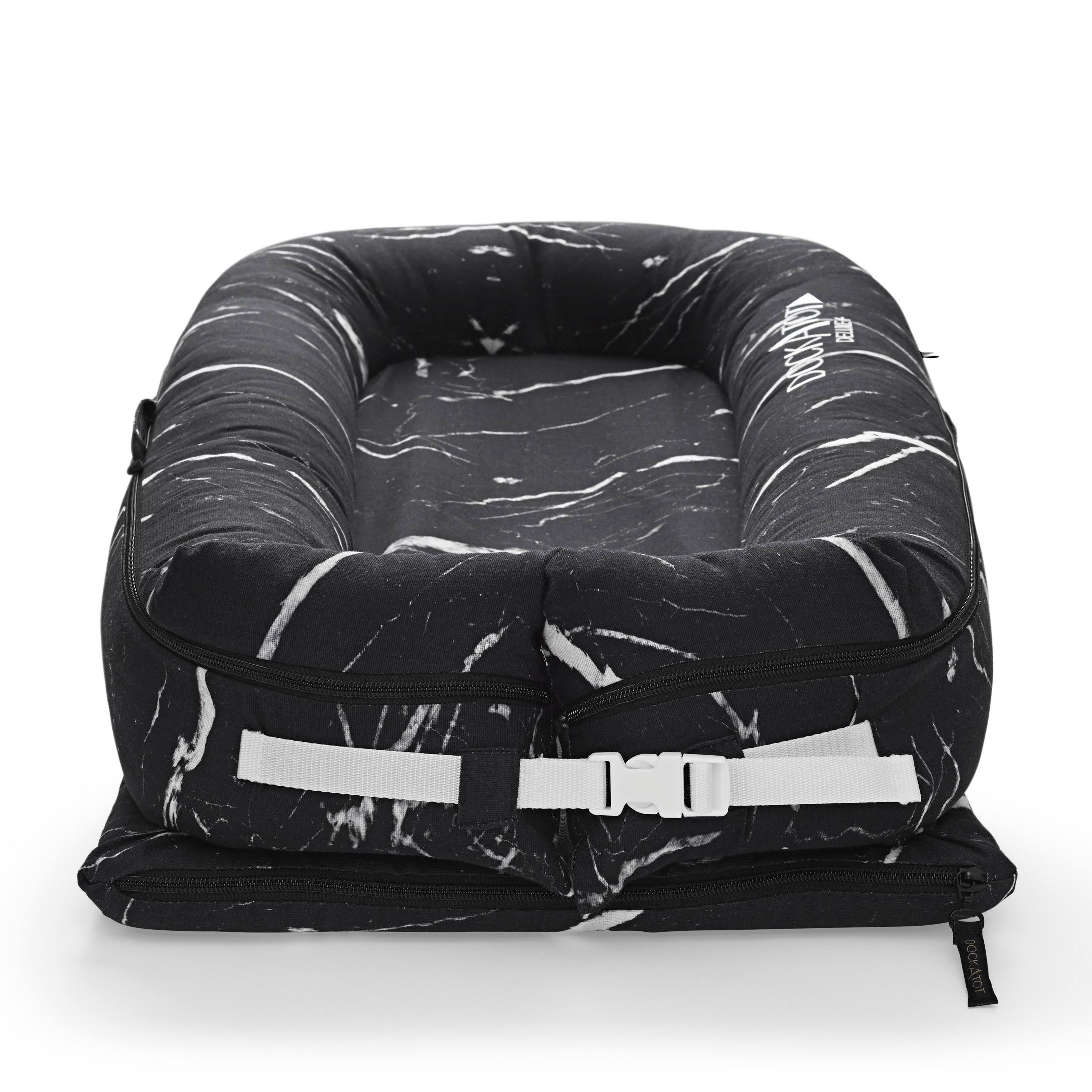 DockATot Deluxe+ Dock - Black Marble