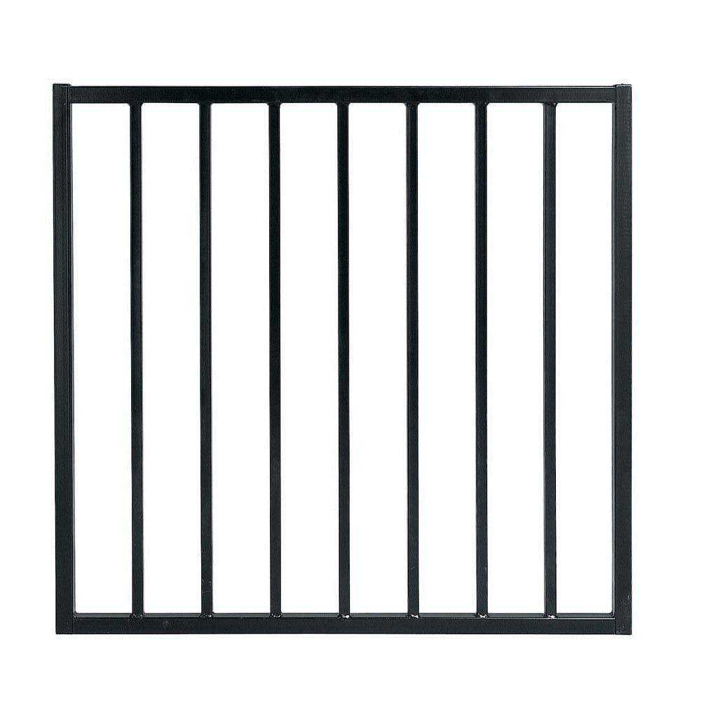 US Door Fence Pro Series 3 ft. x 5 ft. Black Steel Fence Gate - Shop Hardware Tools Online Store