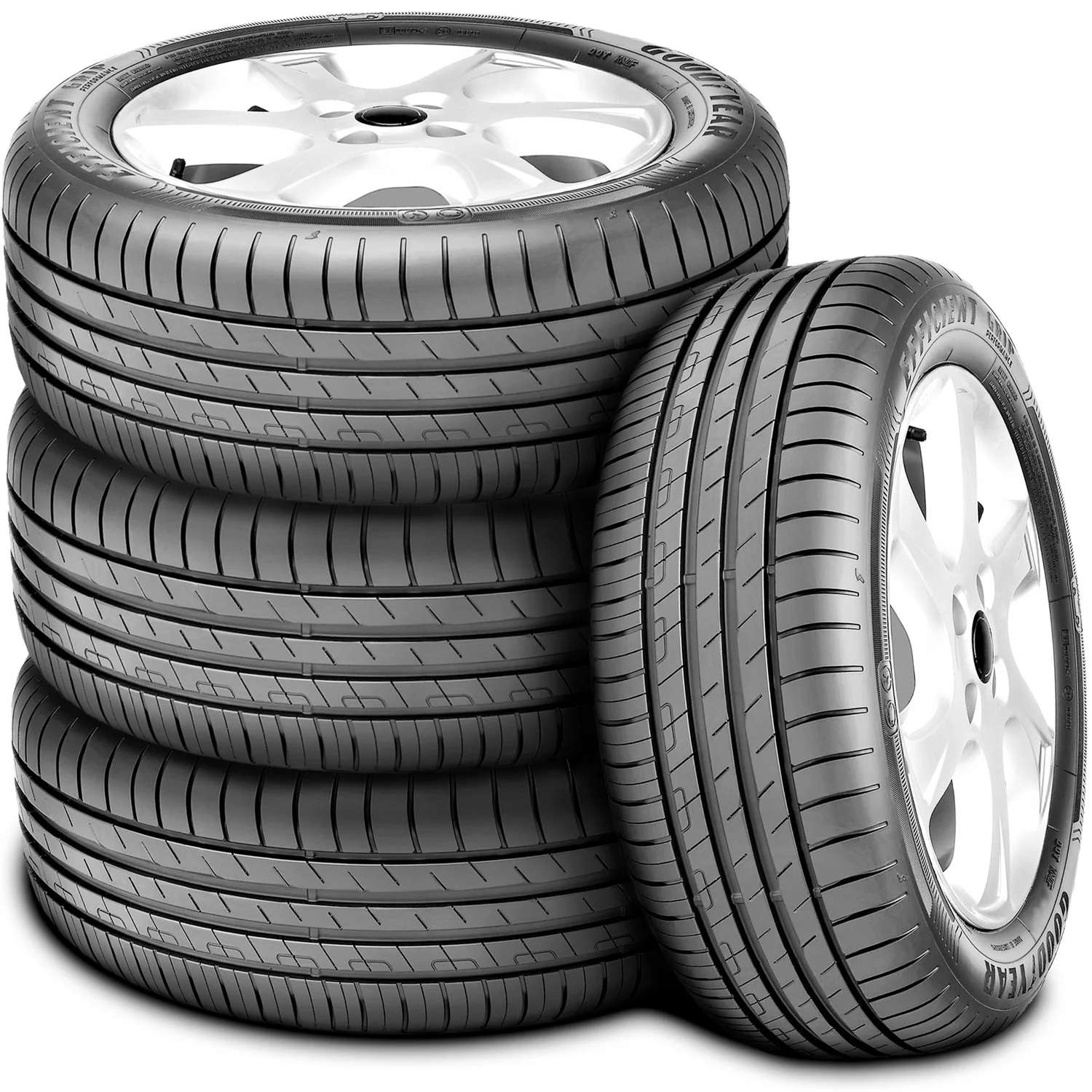 Goodyear EfficientGrip Performance 235/65R17 104H Tire Fits: 2017-18 Honda CR-V EX, 2019 Honda CR-V LX