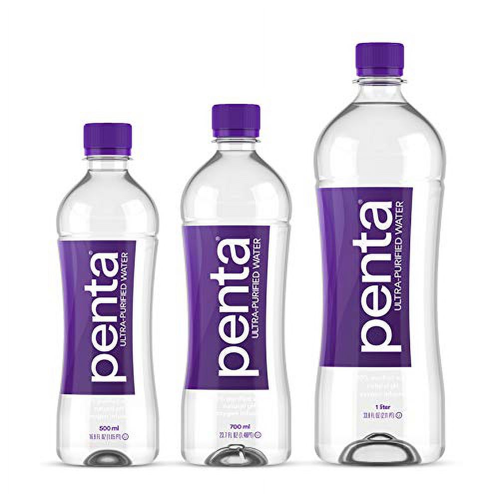 Water, 500Ml (Pack Of 12), Oxygen Infused Natural Ph Hydration, Solar-Powered 13 Step Purification Process, 16.91 Fl Oz (Pack Of 12)