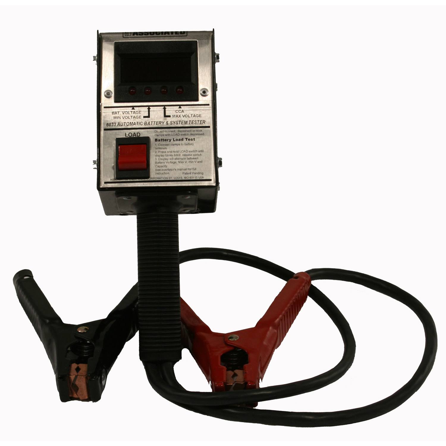 Associated 6033 Digital Battery Tester