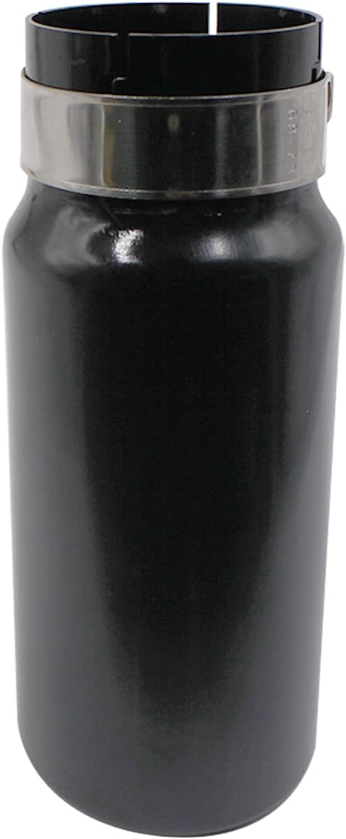 Exhaust Tip 2.75" Inlet, 3.5" Outlet 8.6" Overall Length Black Coated Finish Muffler Tip for Truck Tailpipe - Compatible With Toyota Tacoma 2005-2022 - Replaces PT932-35180-02 - Stainless Steel Pack of 2