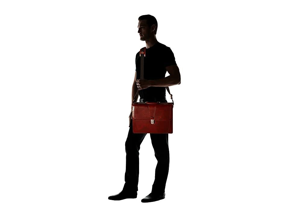 Bosca Old Leather Amber Double Gusset Brief