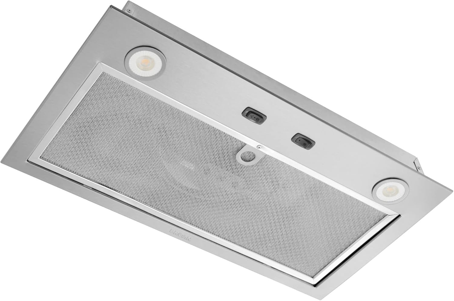 Broan-NuTone PM300SS Custom Power Pack Range Hood Insert with 2-Speed Exhaust Fan and Light, 300 Max Blower CFM & LB30SS Optional Box Power Pack Hoods, Stainless Steel, 30-Inch Range Liner