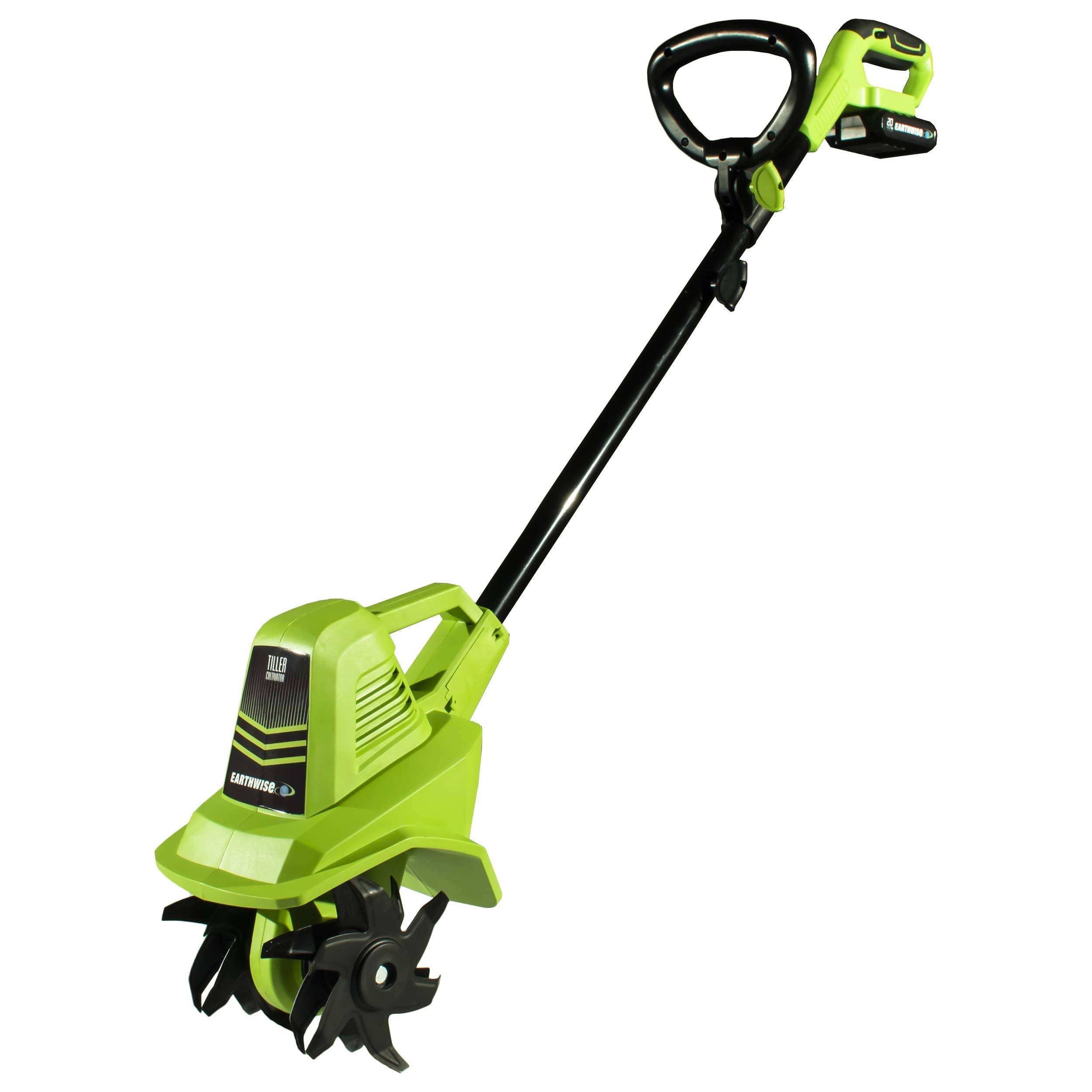 Earthwise Tc70020 20 Volt Cordless Electric Tiller Cultivator