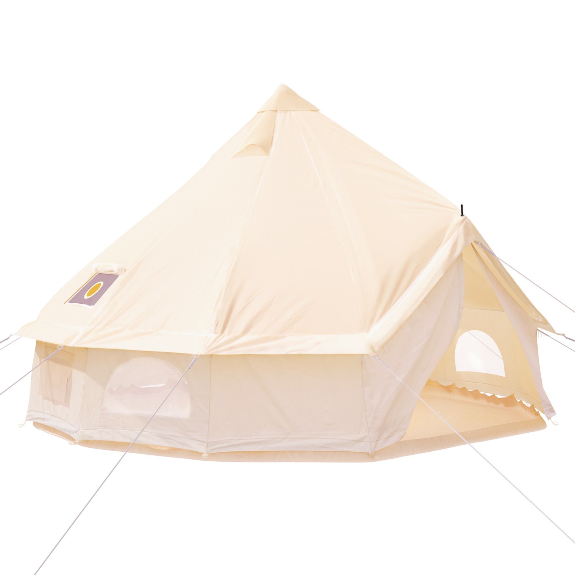 Bell Tentyurt Tent 7m Dia. Canvas Tent Glamping Tent Canvas Wall Tent With Stove