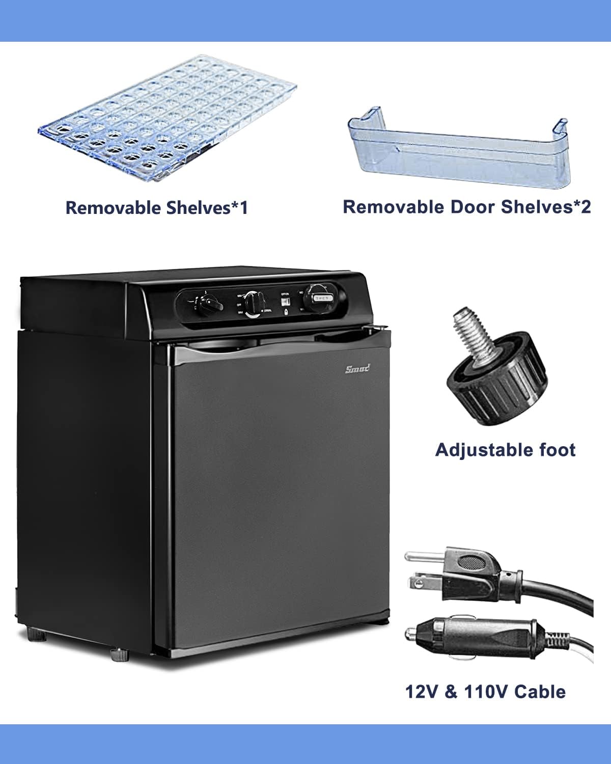 Smad Propane Refrigerator Propane Freezer