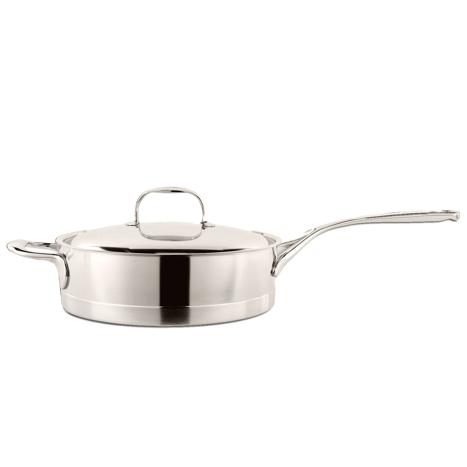 Demeyere Atlantis Stainless Steel Saute Pan with Helper Handle