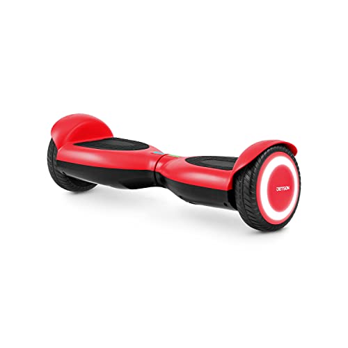 Jetson Prism All-Terrain Hoverboard | All-Terrain Tires | LAVA LED Light-Up Rims| Top Speed of 7 mph | Range of Up to 5 Miles| Active Balance Technology
