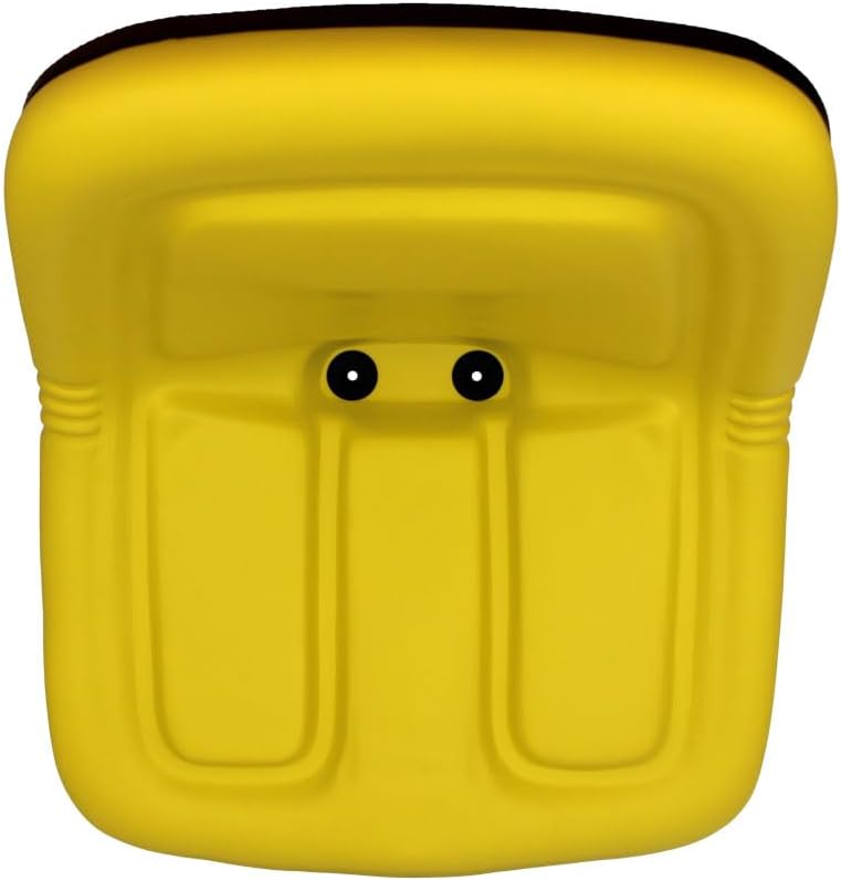 RAParts TY15863 New Yellow High Back Seat Fits John Deere Riding Mower Models 160+