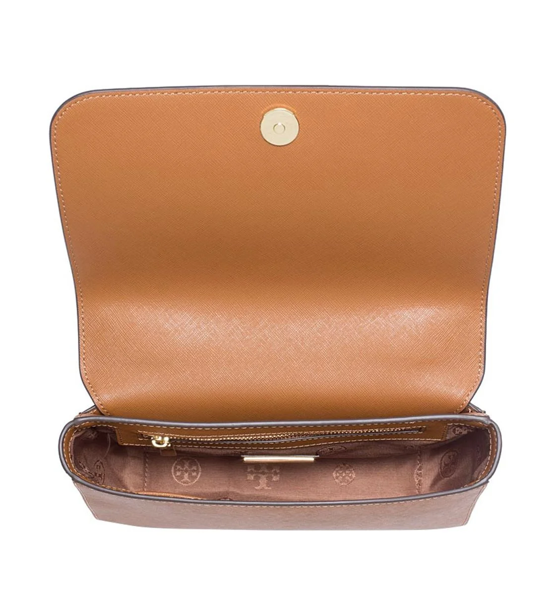 Tory Burch Women's Saffiano Leather Emerson Adjustable Shoulder Bag (Tigers Eye)