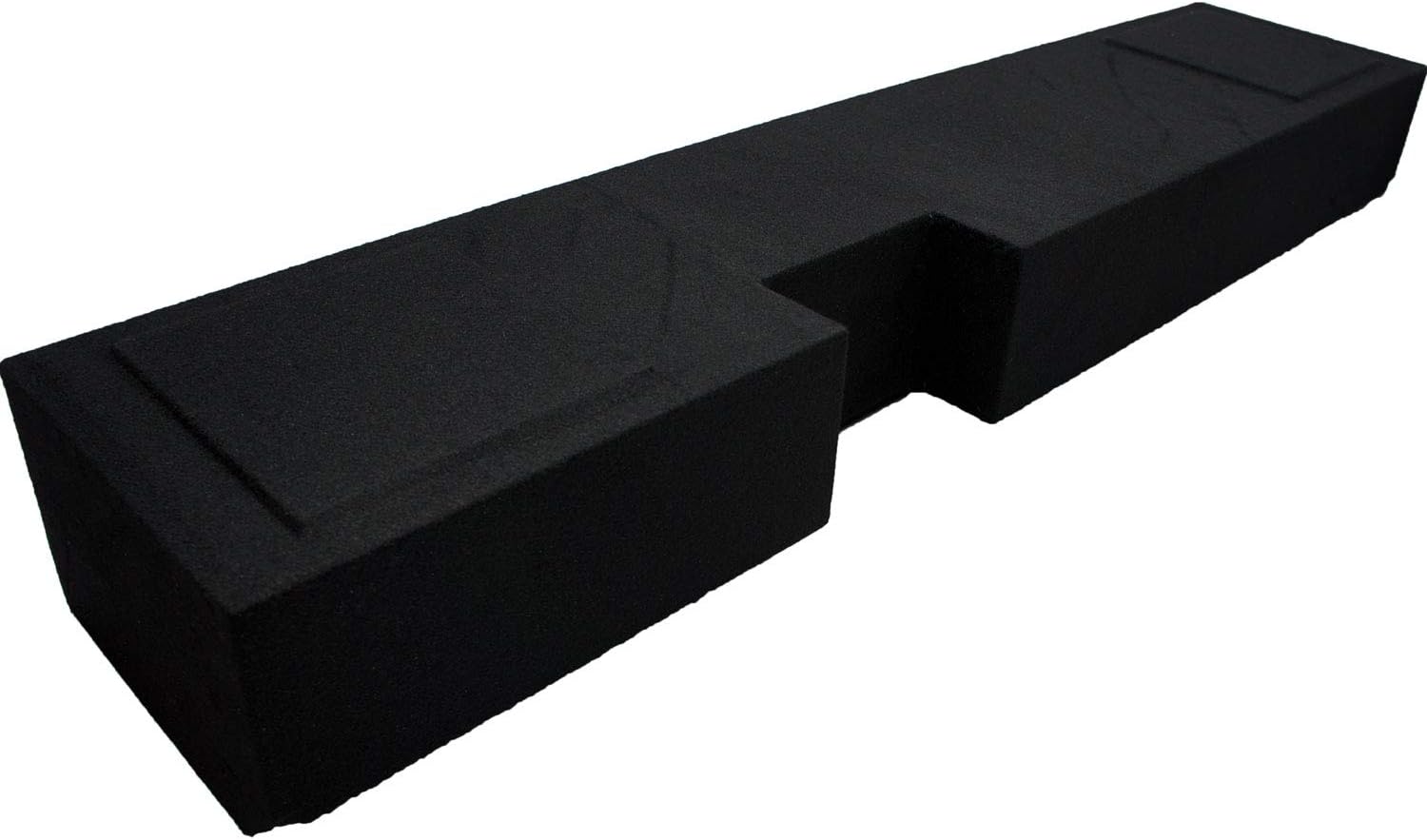 Compatible with Ford F250 or F350 Extended Super Cab Truck 2001-2014 Dual 10 Subwoofer Sub Box Speaker Enclosure