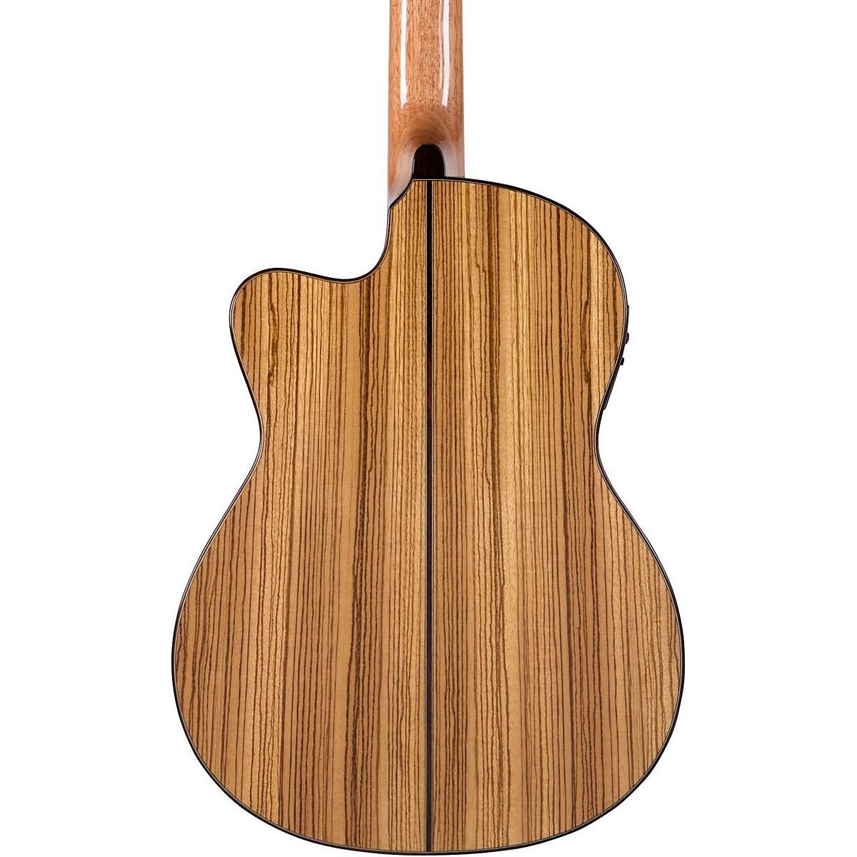 Lucero Lc235sce Acoustic-Electric Exotic Wood Classical Guitar Natural