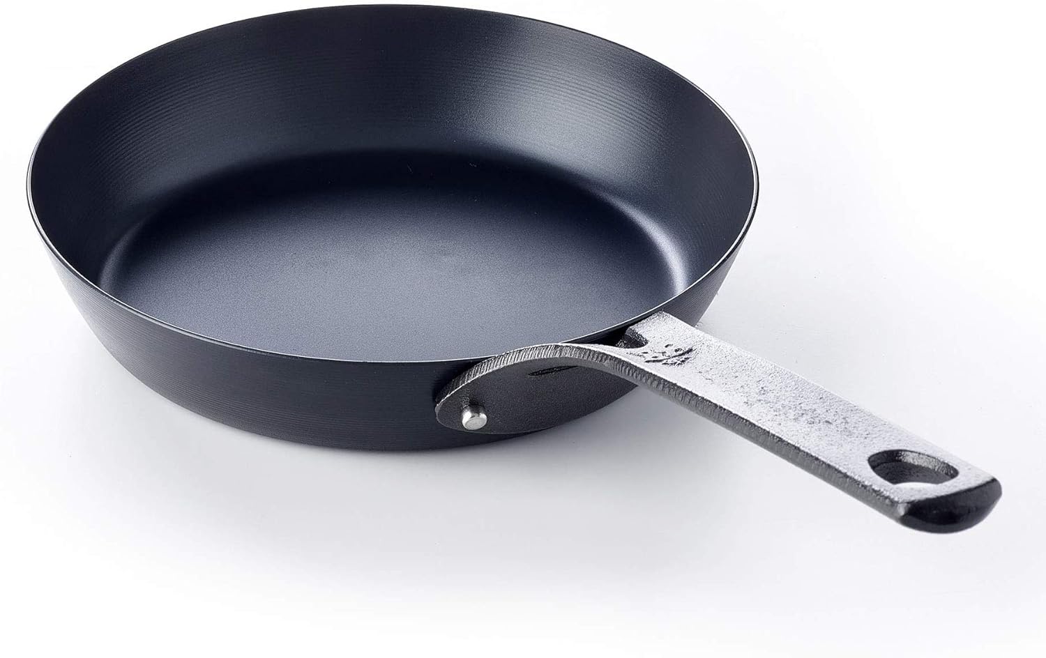 BK Black Steel Seasoned Carbon Steel Skillet, 12