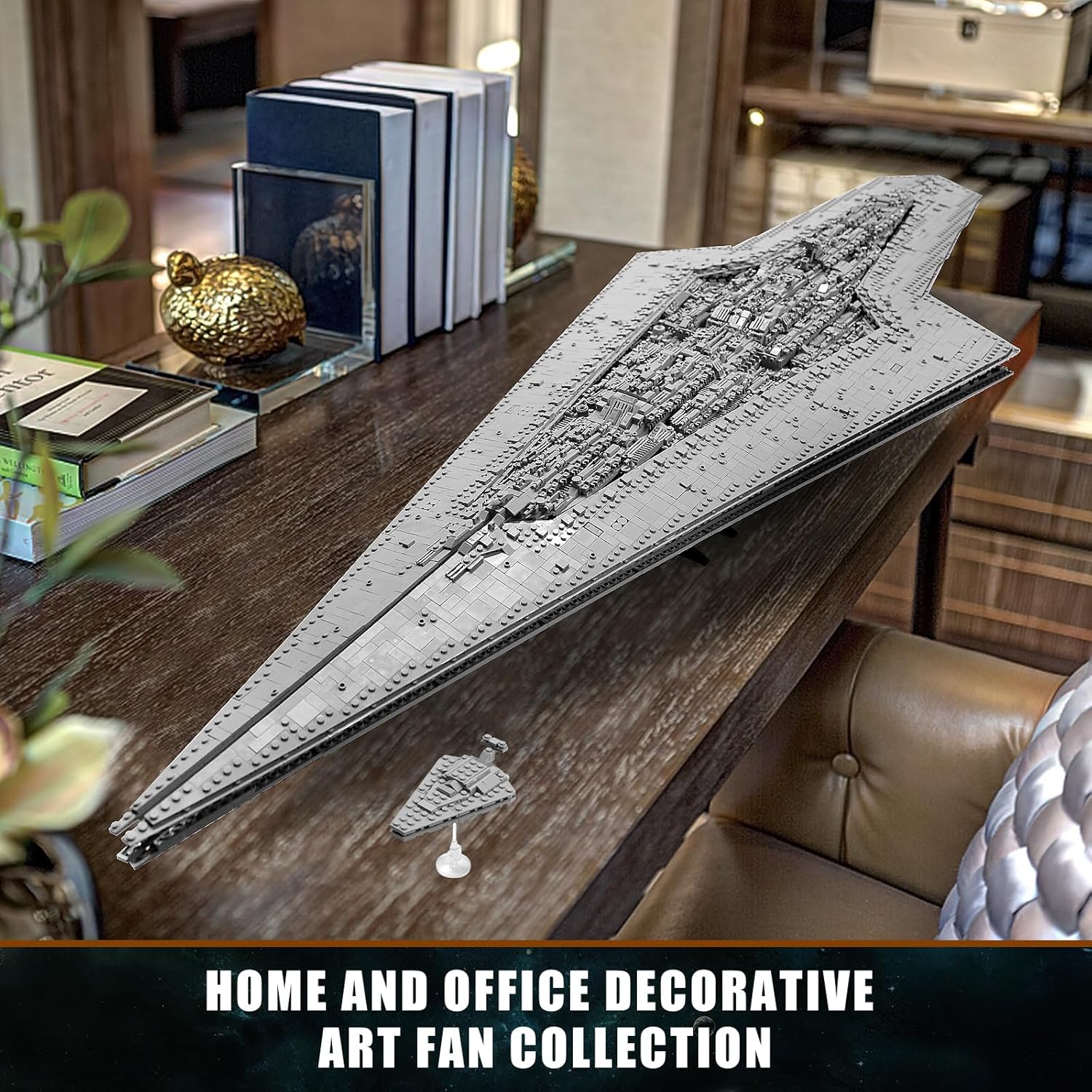 MOC Super Star Destroyer Building Set UCS Executor-Class Star Executor Dreadnought Building Blocks Collectible Set for Adults Model Compatible with Star Wars A New Hope (7588+)