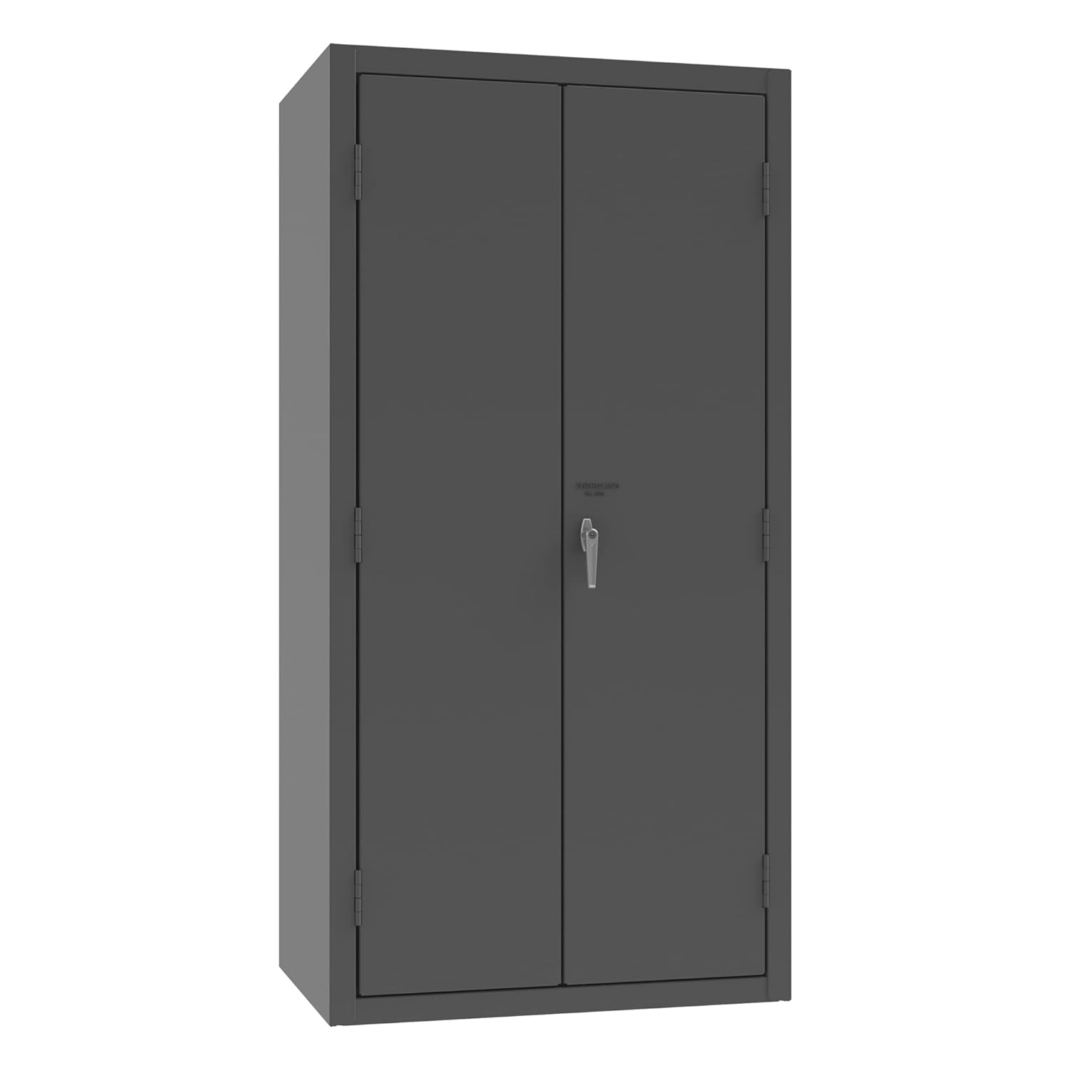 Durham 14 Gauge Welded Steel Small Parts Storage/Security Cabinet with 60 Jumbo Drawers and 96 Hook-On Bins, 3501-DLP-60DR11-96-2S-95, 1800 lbs Capacity, 24" Length x 36" Width x 72" Height,2 Shelves