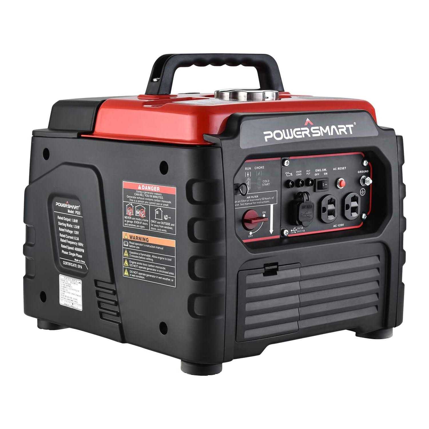 Powersmart PS55 1500w Inverter Gas Generator