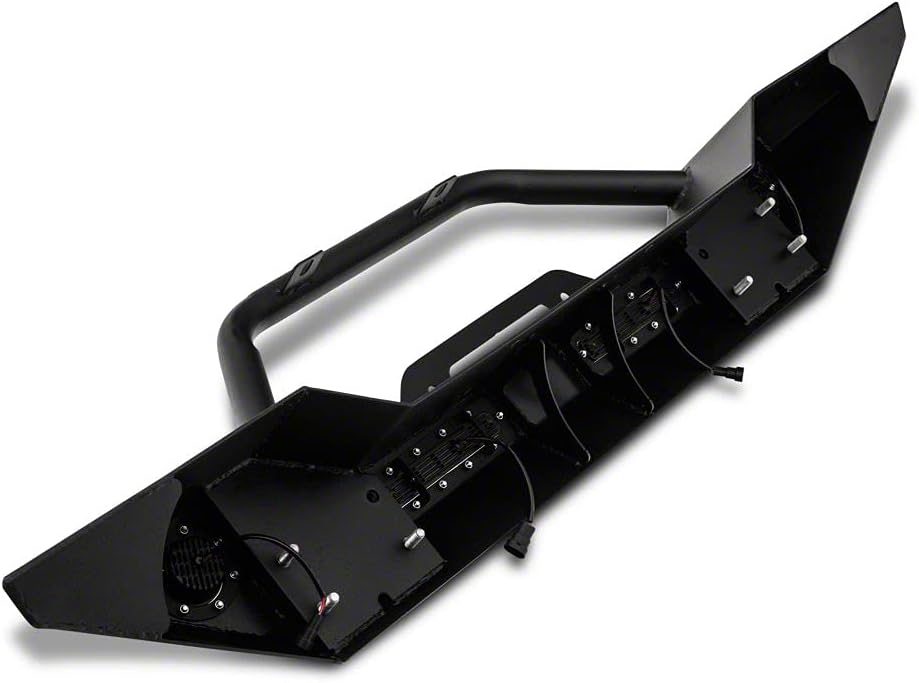 Barricade Trail Force HD Front Bumper with LED Lights Compatible with 18-22 Jeep Wrangler JL w/Factory Halogen Fog Lights