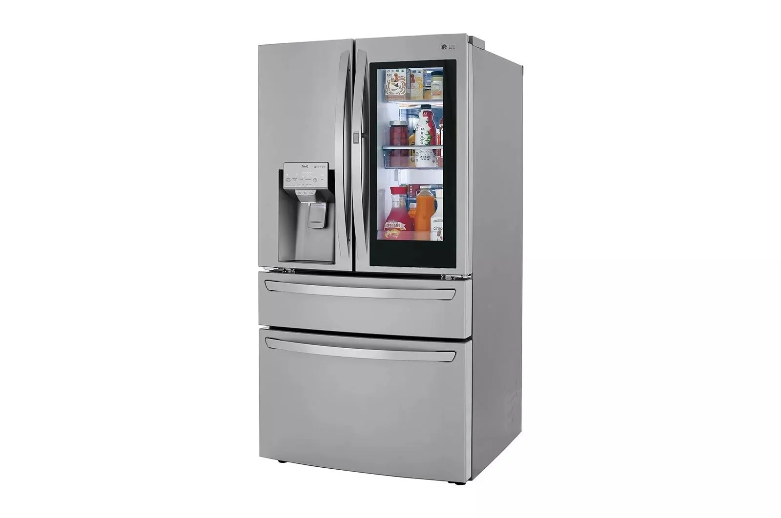 36 Inch Counter Depth Smart French Door Craft Ice™ Refrigerator with 22.5 Cu.