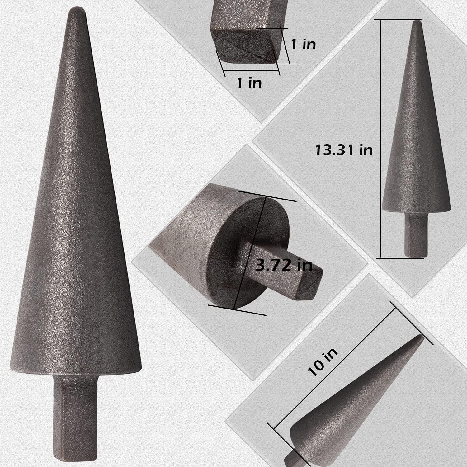 Blacksmith Anvil Mandrel Metal Forming Cone 1" Hardy Blacksmith Anvil Forge Vise Tool