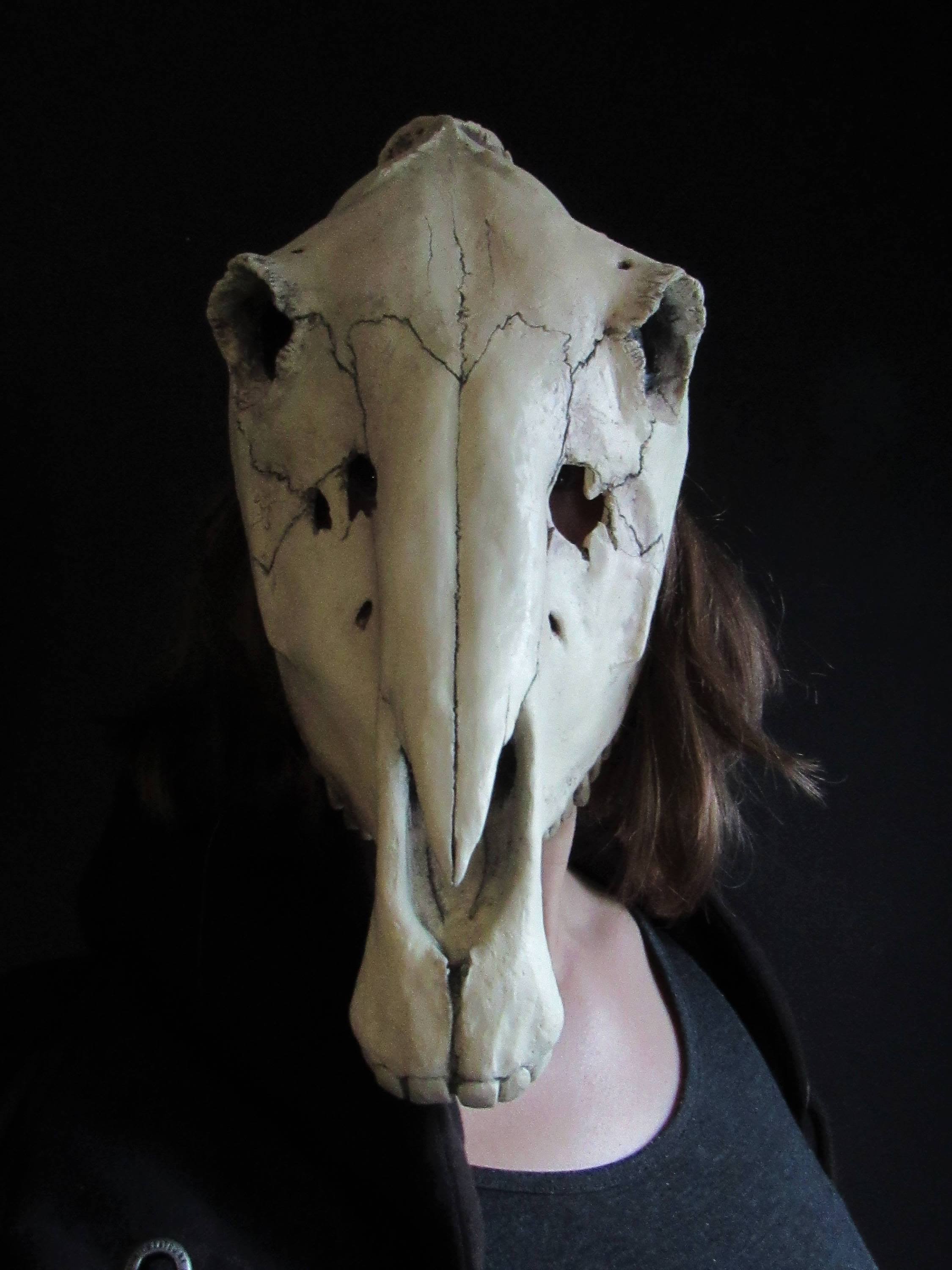 Horse Skull Mask Shaman Animal Cosplay Accessories