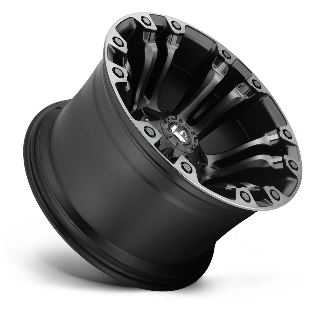 Fuel 1PC D851 VAPOR 18X9 8X165.1 +20 MATTE BLK GRAY TINT Wheel Rim (QTY: 1)