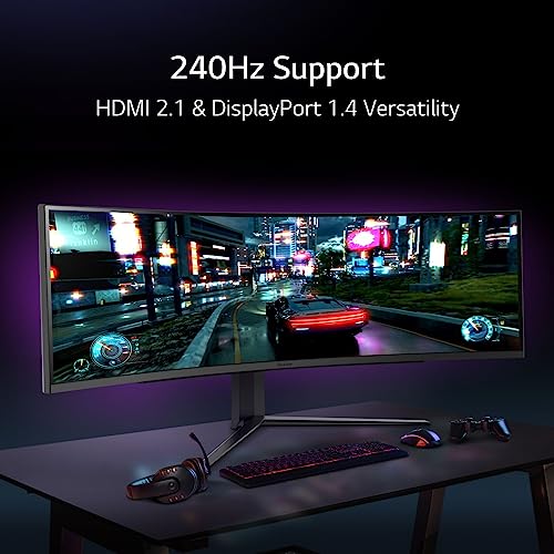 LG Ultragear QHD Curved Gaming Monitor