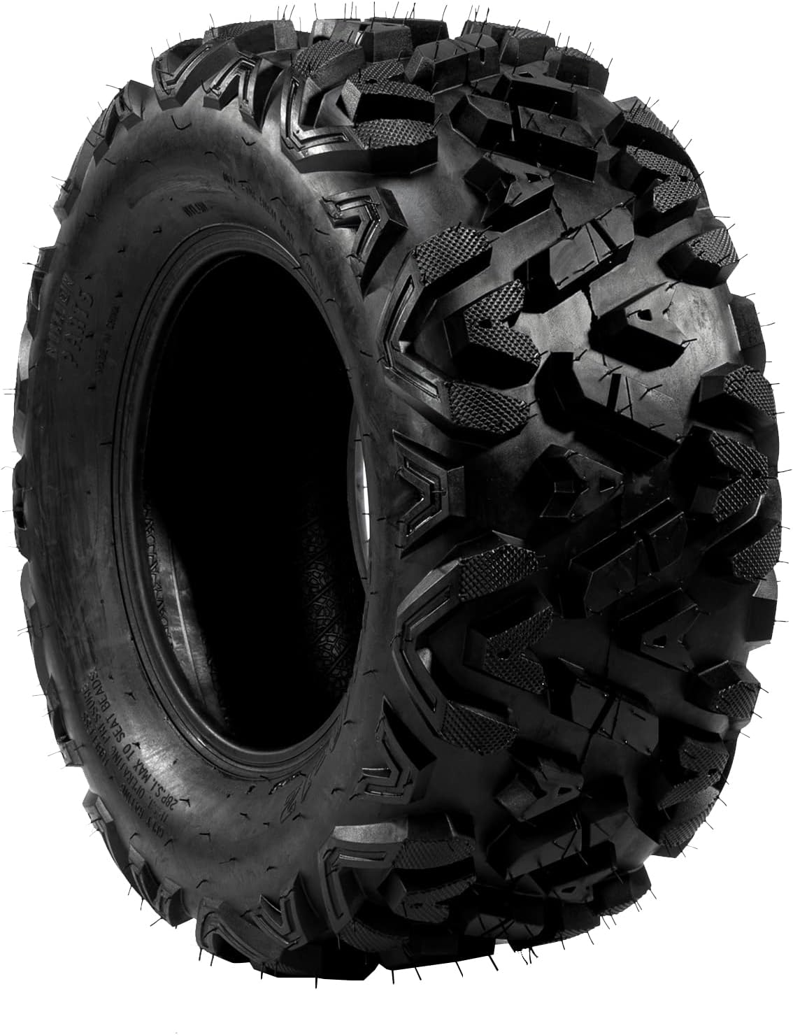 Motorhot 2PCS 26x11-12 ATV/UTV 6 PLY Rear Tires, 26x11x12 26-11/12 Tubeless Tires