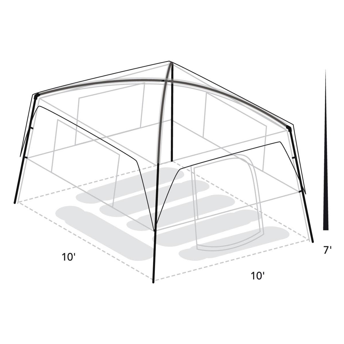 Eureka Copper Canyon Tent, 6 Person