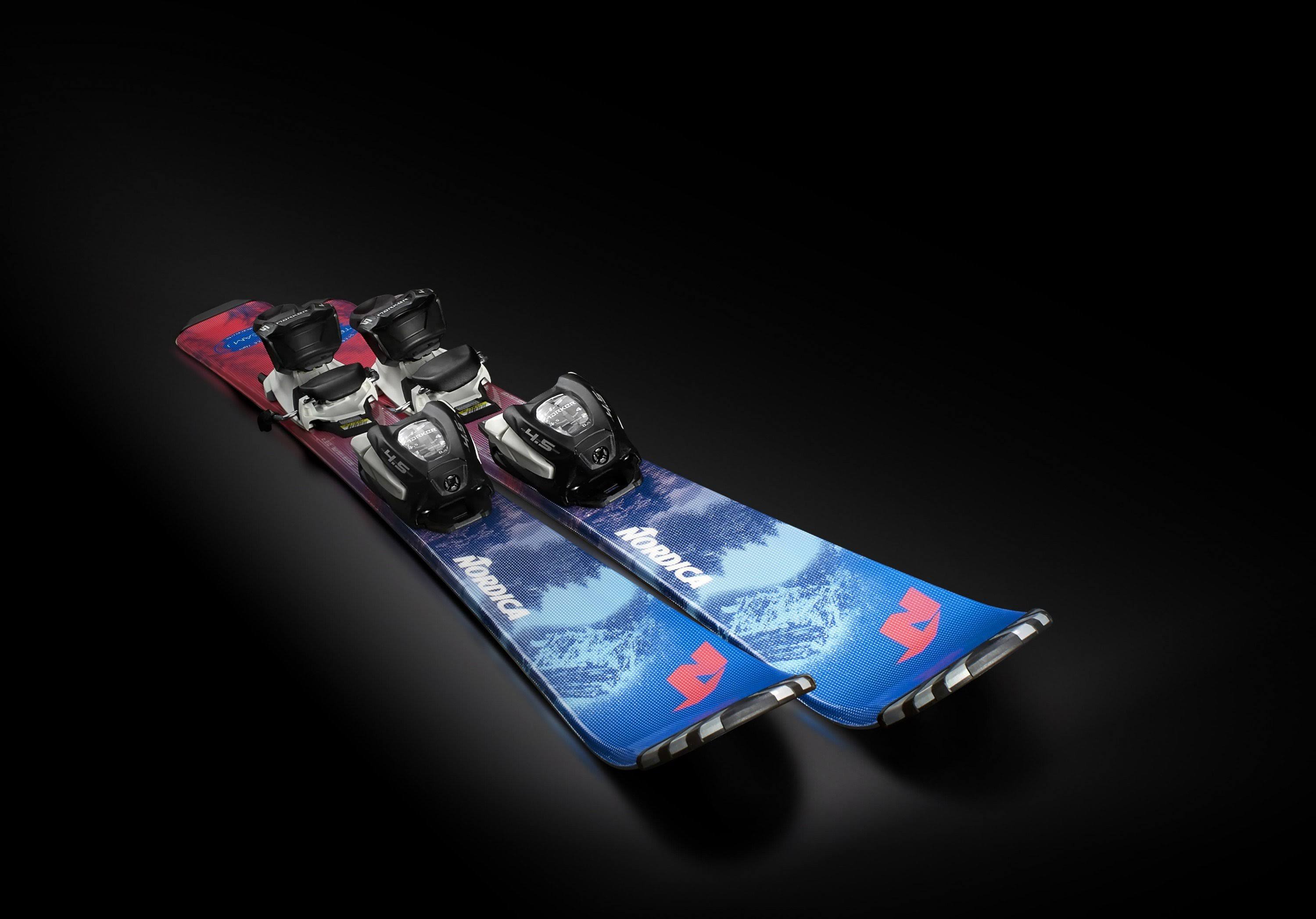 Nordica Team FDT Ski System with Jr 4.5 Bindings Kids