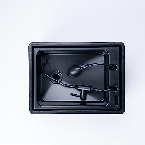 BOXIO - Wash: Portable Sink - Convenient Camping Sink Solution! Compact with Unique Design, Separate Canister, Lightweight Mobile Sink for Garden/Camping/Outdoor Events/Gatherings/Worksite/RV/Indoor