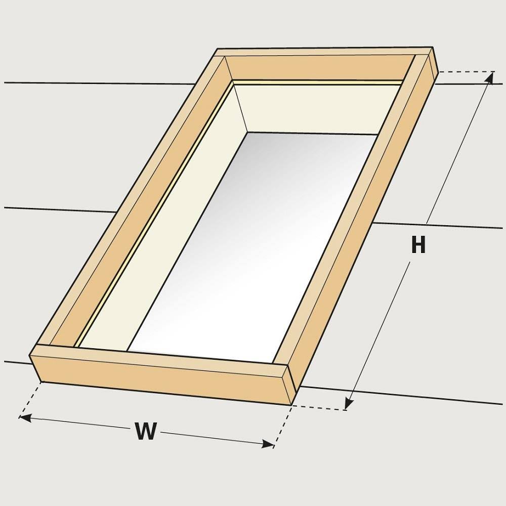 Velux Fixed Curb Mounted Skylight (FCM 3030)