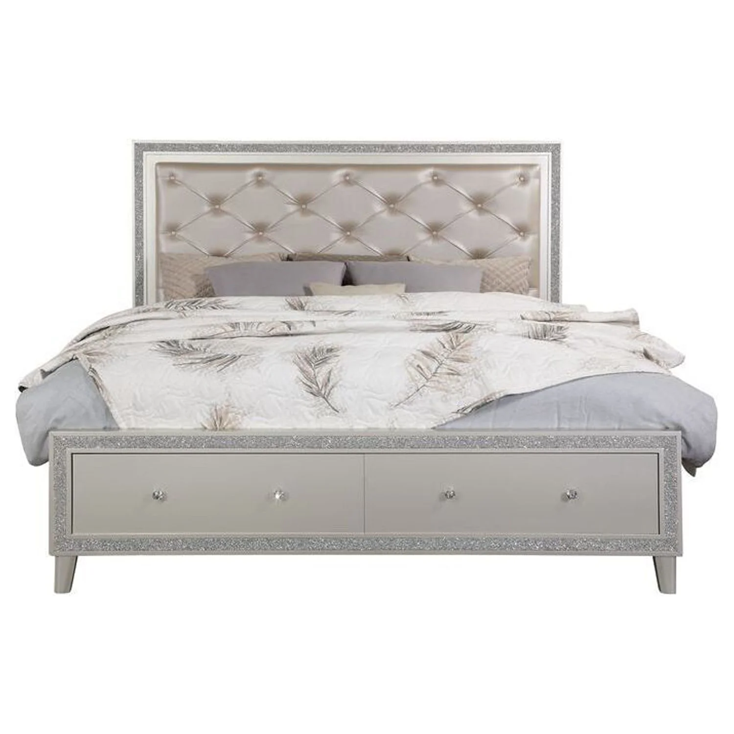 HomeStock Southwestern Sanctuary Bed W/Storage