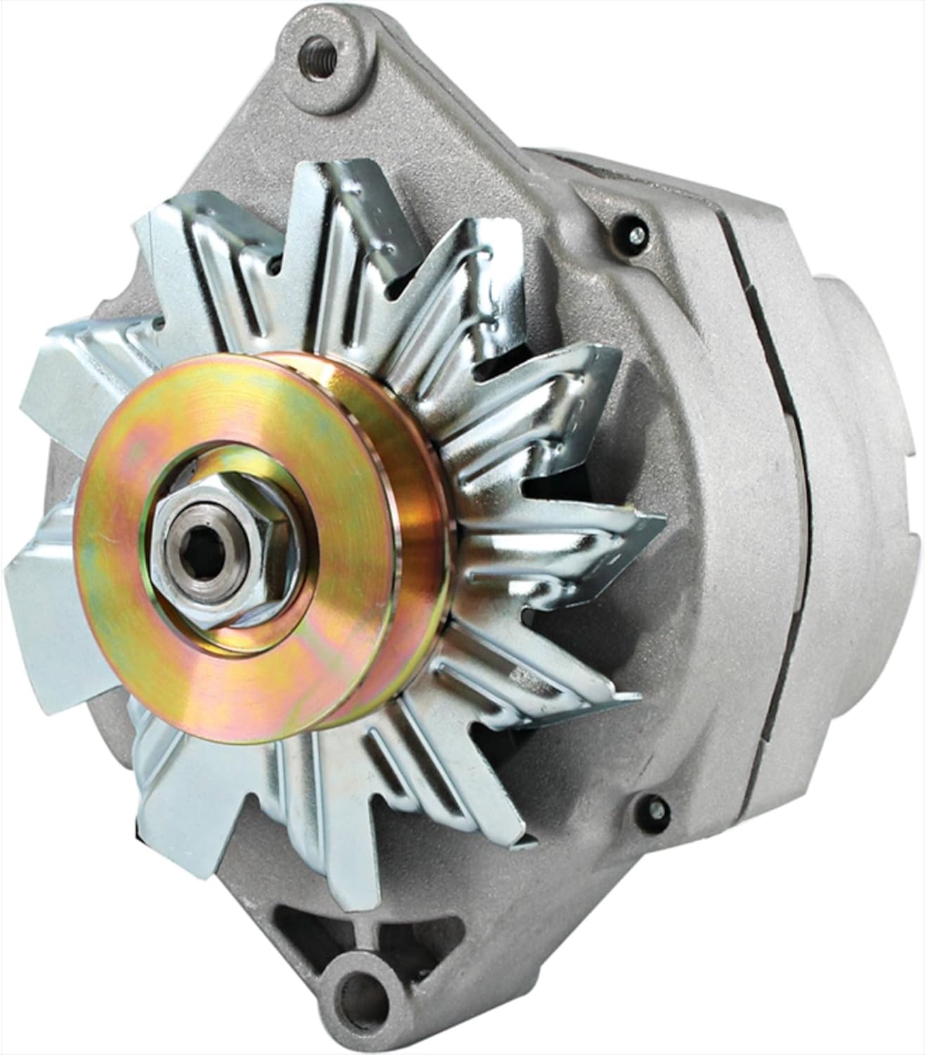 DB Electrical ADR0173 TRACTOR Generator 1-Wire ALTERNATOR w 1/2 Inch Pulley Compatible With/Replacement For John Deere Case /63 Amp, 12 Volt, CW