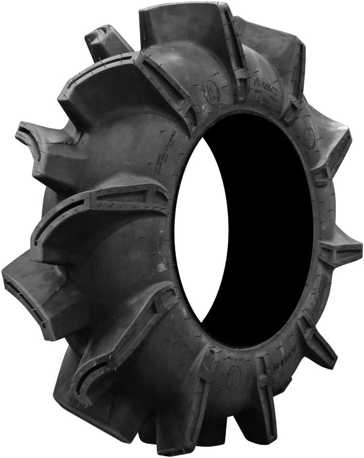 SuperATV Assassinator® UTV / ATV Mud Tire for RZR, X3, General, Maverick, Ranger, Rock & All Terrain UTV Mud Tire | 32x8-14 | 3" Tread Depth | 6 Ply Ratings