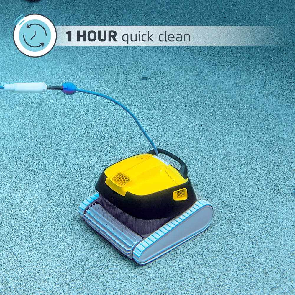 Dolphin Triton PS Plus Robotic Cleaner for In Ground Pools up to 50 feet Wi-Fi Connectivity Powerful Active Scrubbing and Easy Access Top Load Filter