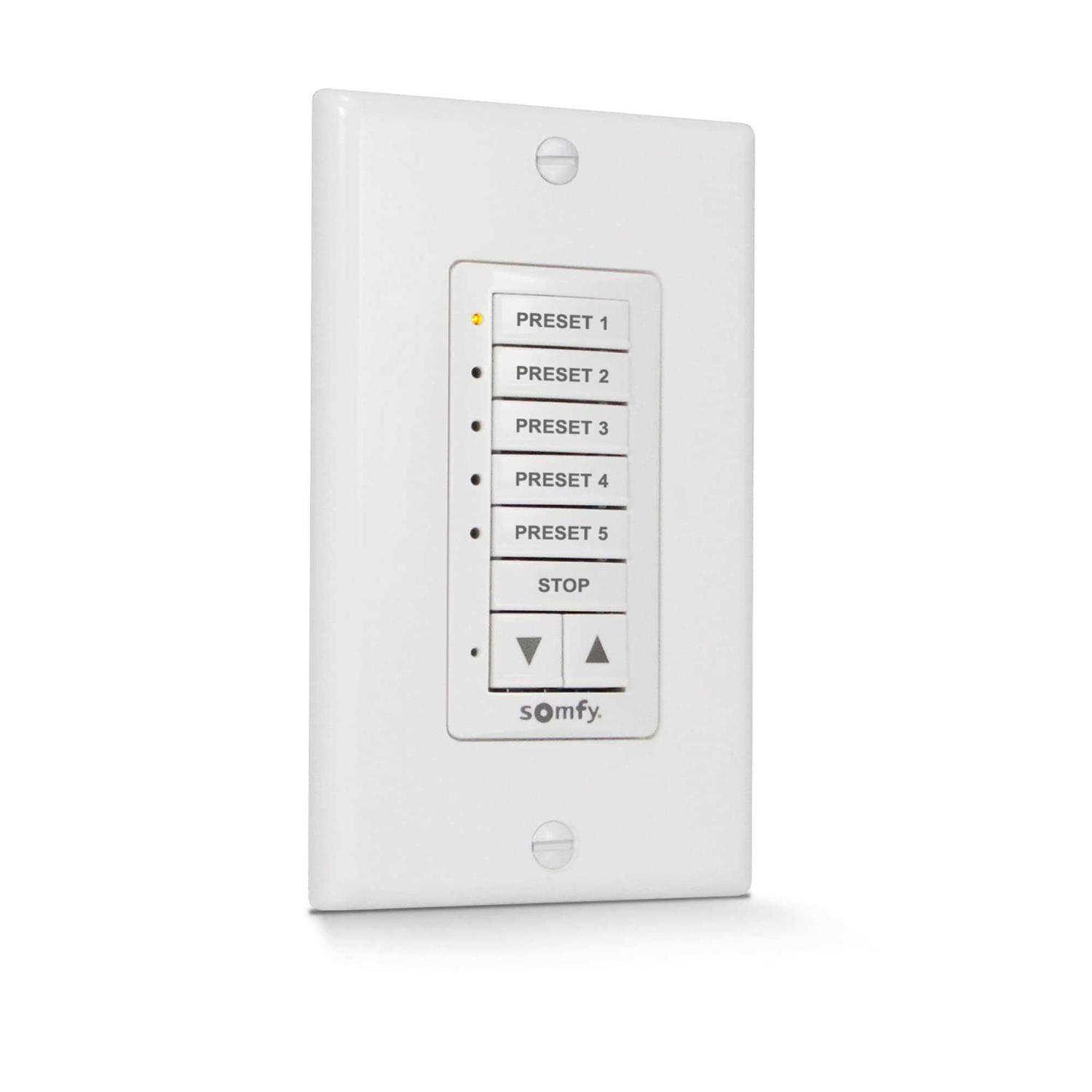 Somfy DecoFlex Wirefree RTS Wall Switch - Shop Hardware Tools Online Store