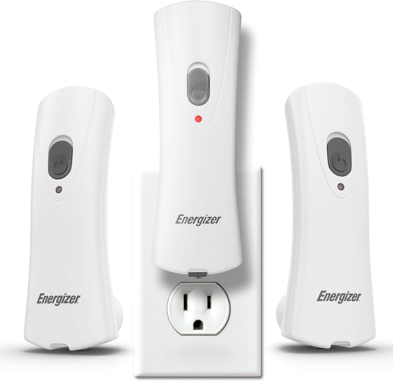 Energizer Rechargeable Emergency LED Flashlight, Plug-in Power Outage Light, Emergency Lights for Home Power Failure, Great for Hurricane Supplies, Survival Kits