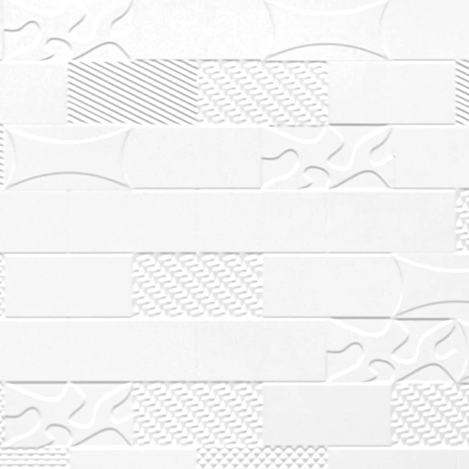 Versa Tile 60" L x 42" W x 96" H PVC Glue-up Tub and Shower Wall Panels Surround in Gloss White (96 Sq.ft) - 1 Piece