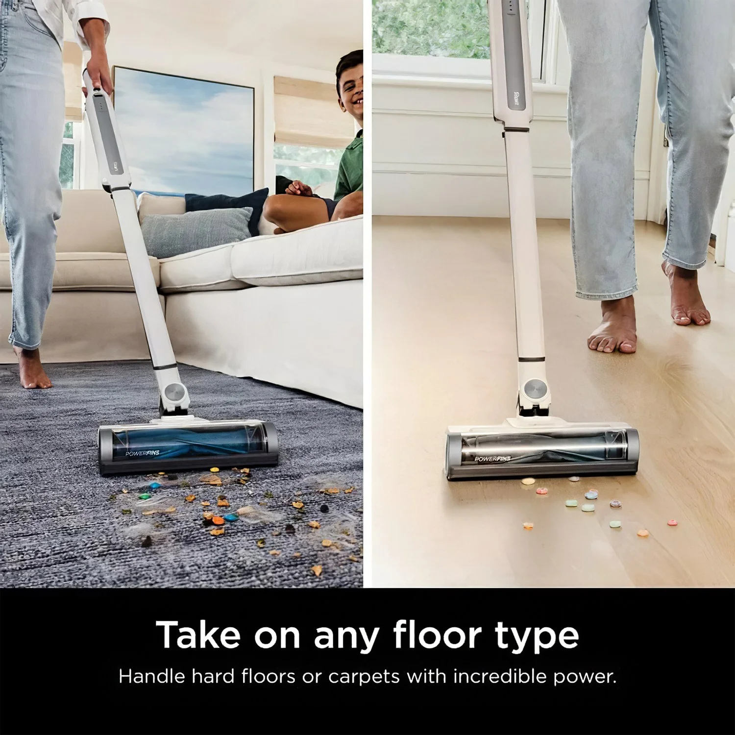 Pre-own Shark Wandvac Self-Empty System Cordless Stick Vacuum Cleaner with HEPA Self-Empty Base, WS640AE